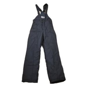 Ski lion black bib overall ski pants size Small